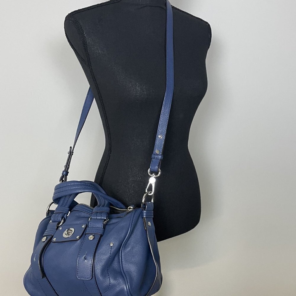 Marc Jacobs Dark Teal Leather Pocketbook - Picture 6 of 9